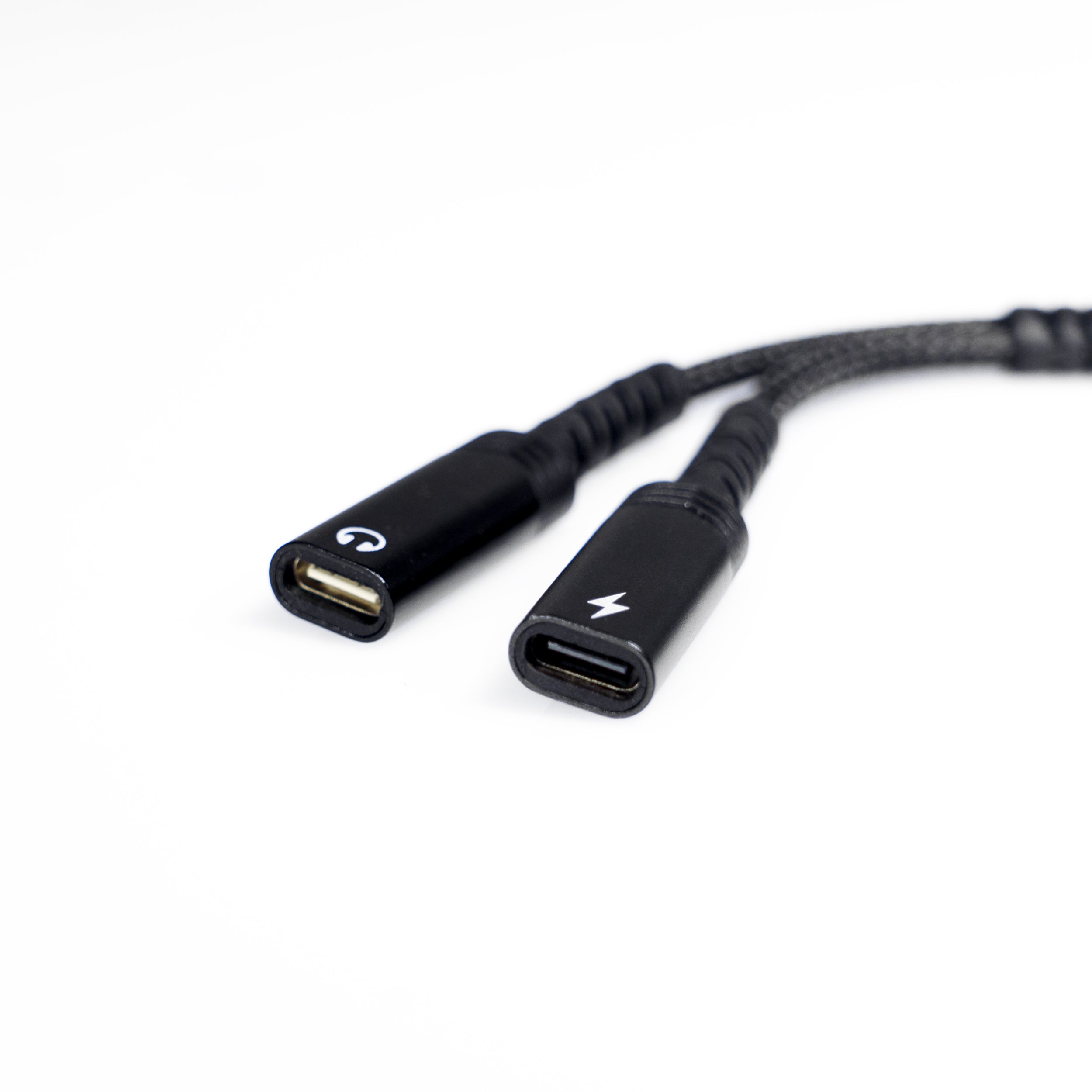 USB-C Audio & Charging Splitter: Use USB Headphones While Charging Your Device