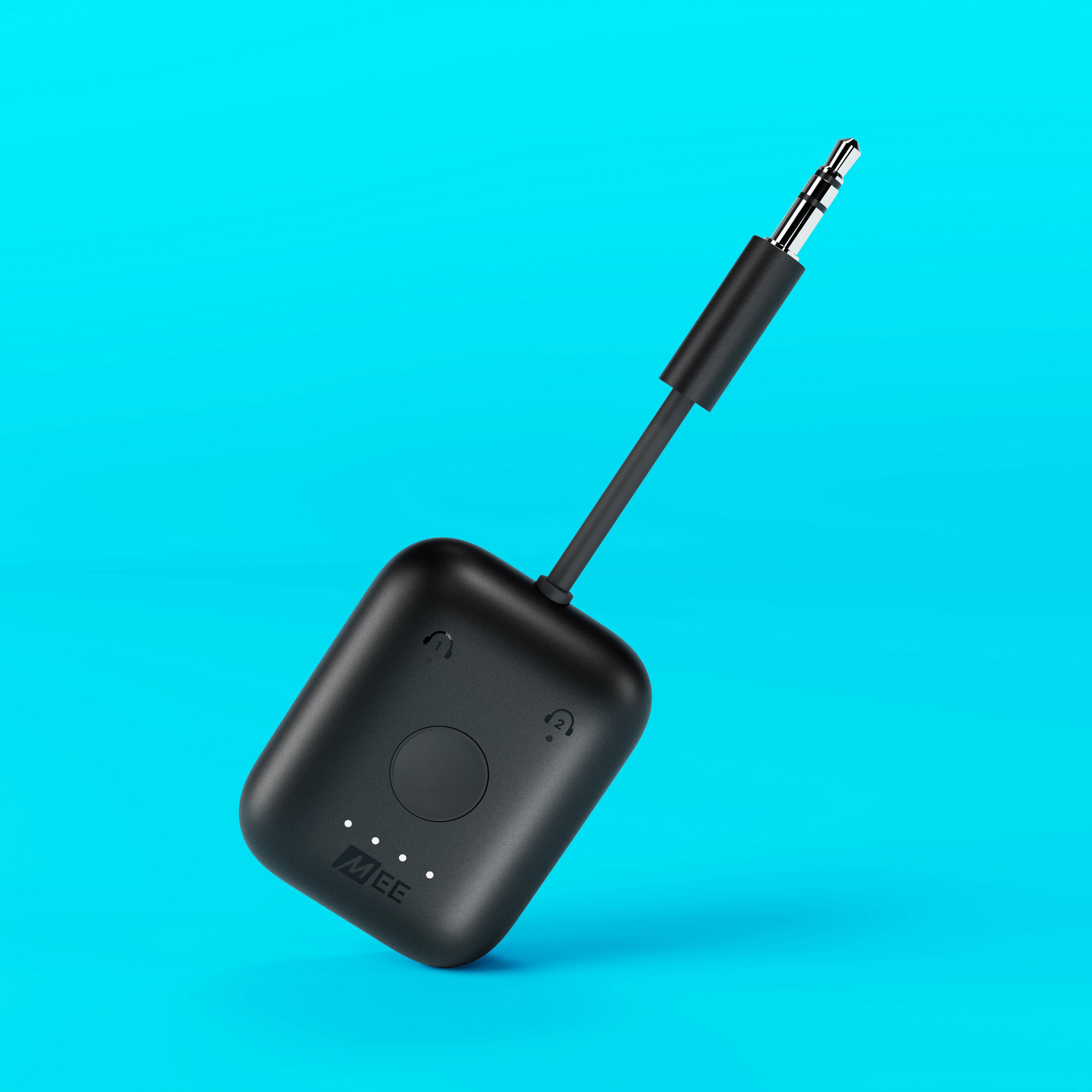 connect air wireless bluetooth adapter transmitter for inflight entertainment systems on airplane