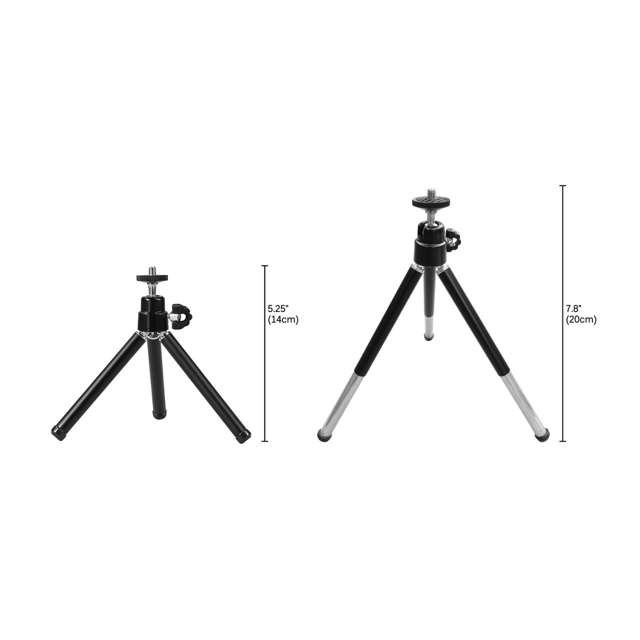 Image of Lightweight Folding Mini Tripod for Webcams and Cameras.