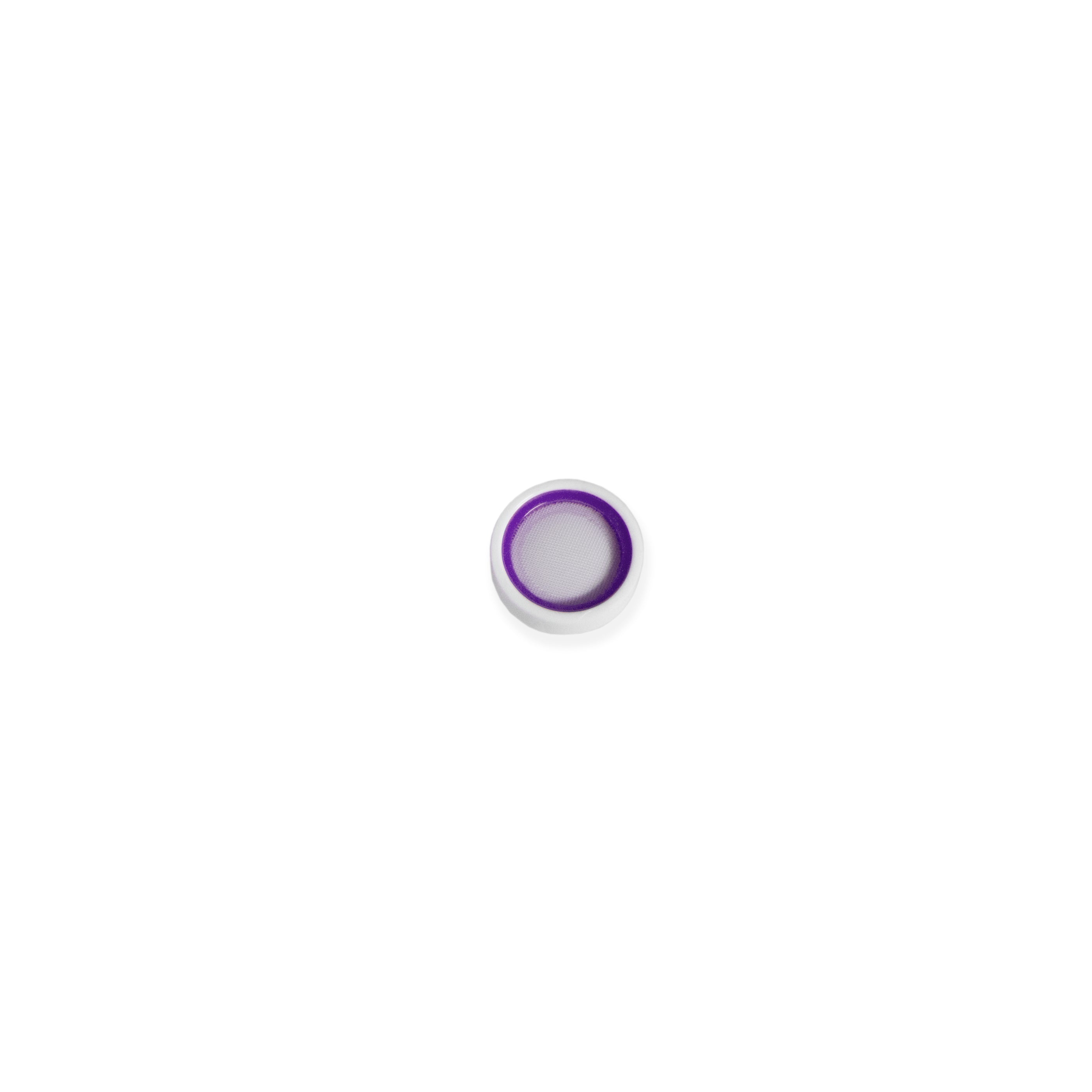 Ear filter against a white background.