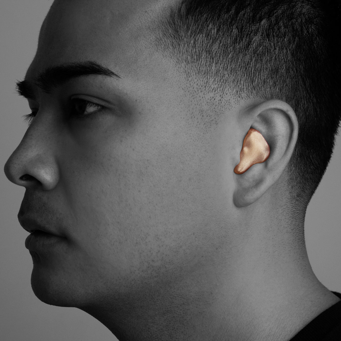 ISO Earplugs Custom molded earplugs in ear