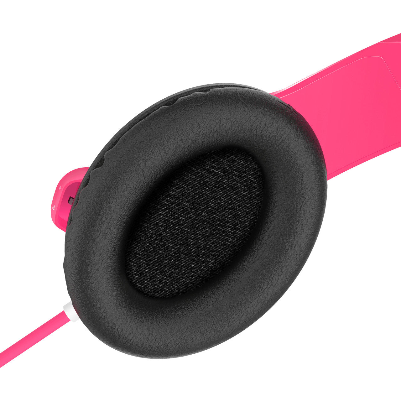 Image of KidJamz KJ35 Safe Listening Headphones for Kids with Inline Microphone.