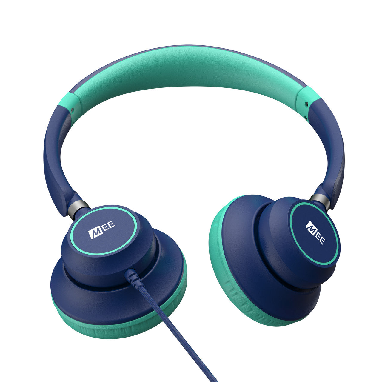 Image of KidJamz KJ45 Safe Listening Headphones for Kids with Inline Microphone.