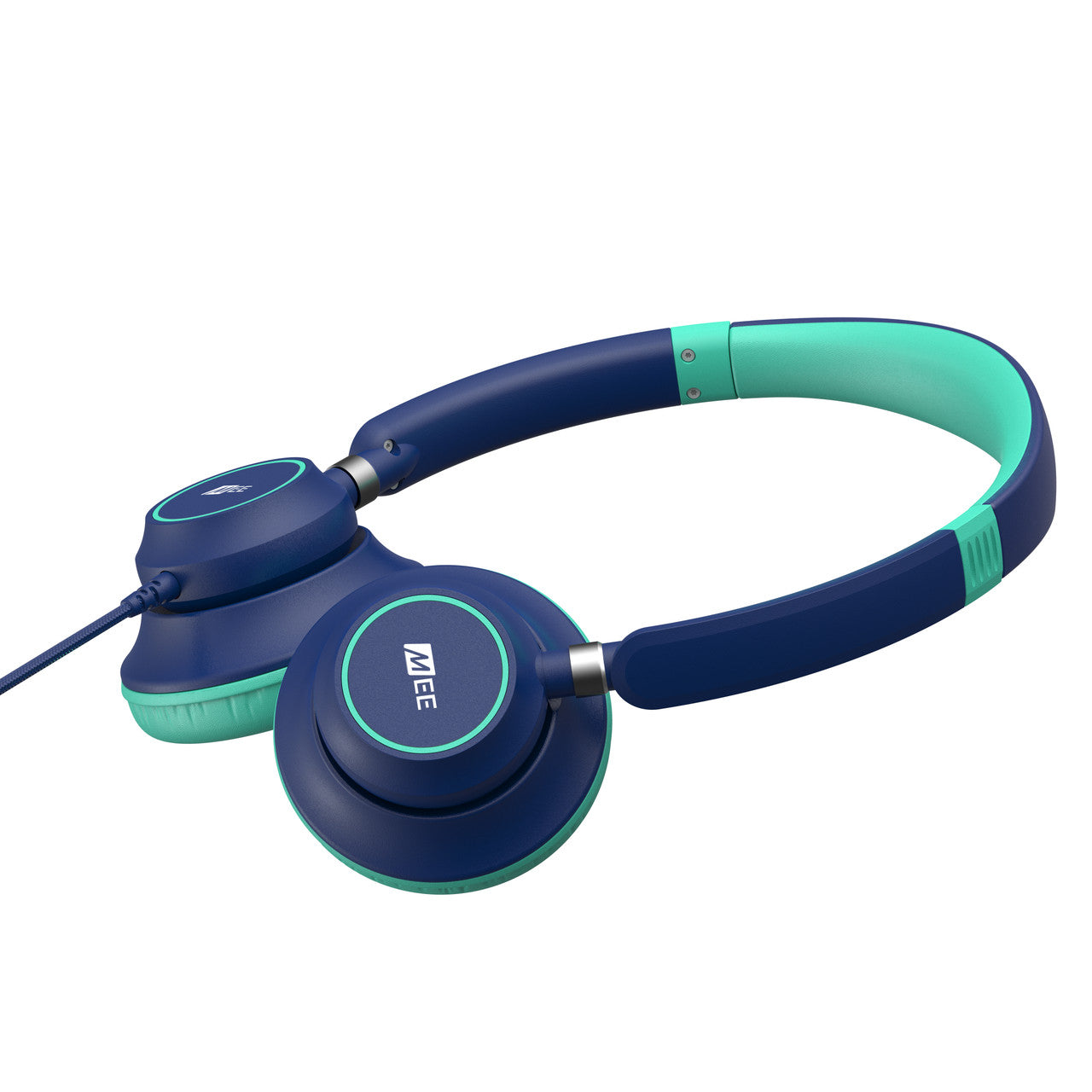 Image of KidJamz KJ45 Safe Listening Headphones for Kids with Inline Microphone.