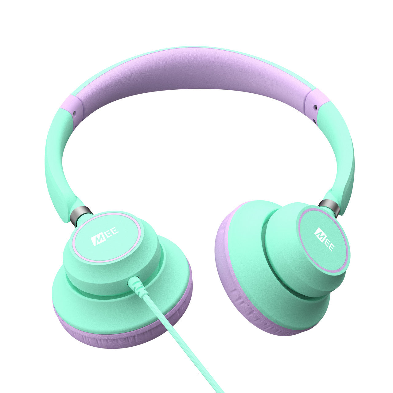 Image of KidJamz KJ45 Safe Listening Headphones for Kids with Inline Microphone.