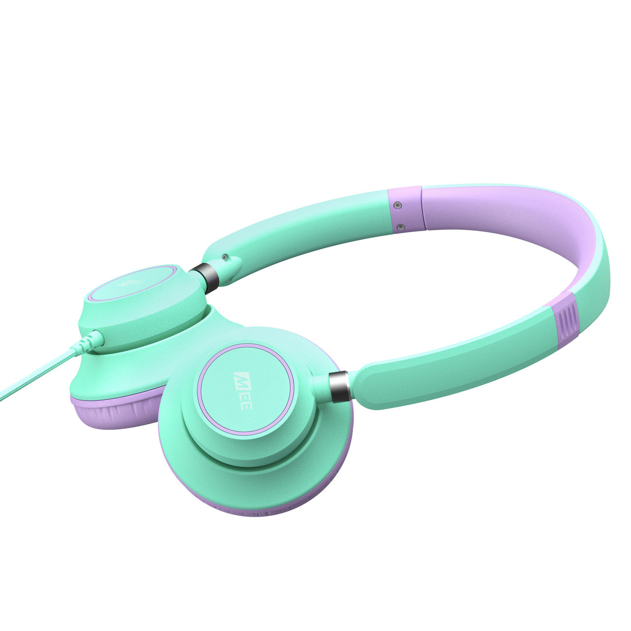 Image of KidJamz KJ45 Safe Listening Headphones for Kids with Inline Microphone.