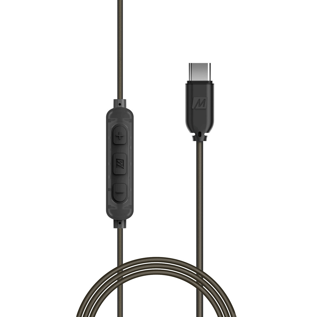 Image of M6 In-Ear Sports Headphones with Memory Wire and Headset (USB-C Plug).