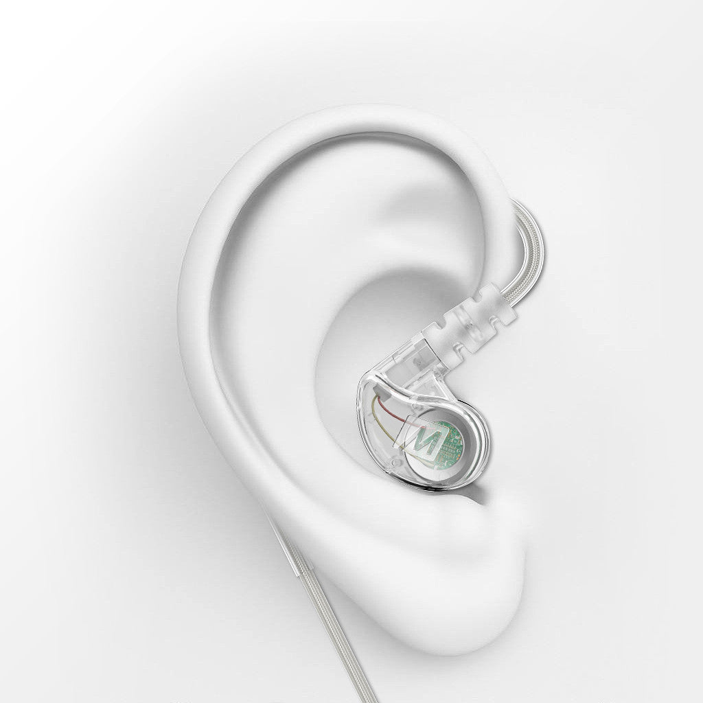 Image of M6 In-Ear Sports Headphones with Memory Wire and Headset (USB-C Plug).