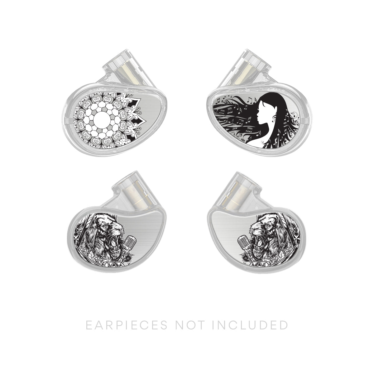 Image of Custom Faceplates for MX PRO Series and M6 PRO In Ear Monitors.