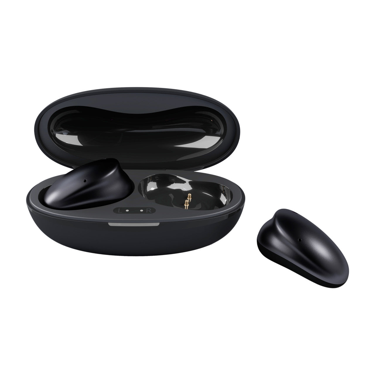 Image of Pebbles Low Profile Wireless Earbuds.