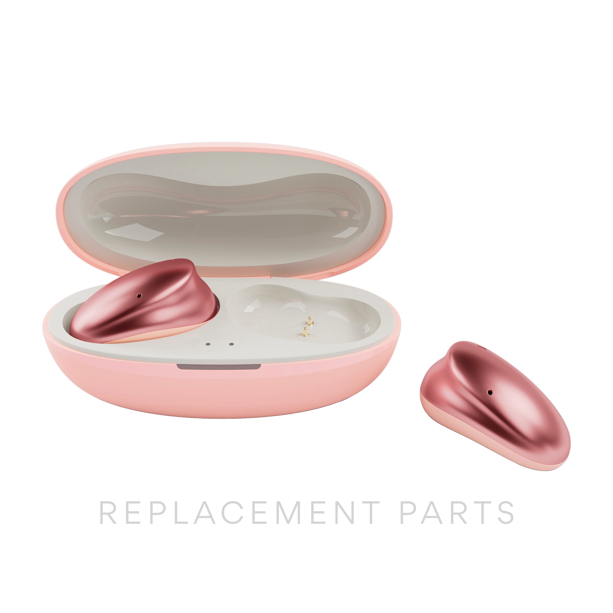 Image of Replacement Parts for Pebbles True Wireless Earbuds.