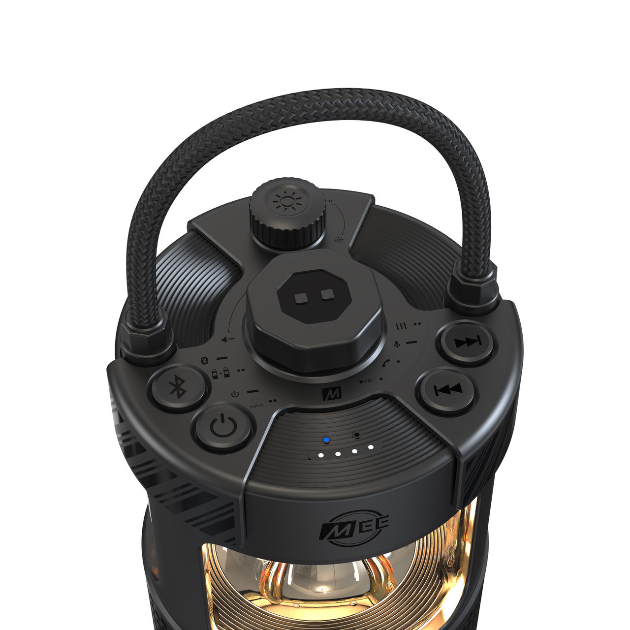 Image of lightSPKR Bluetooth Wireless Speaker with Camping Lantern.