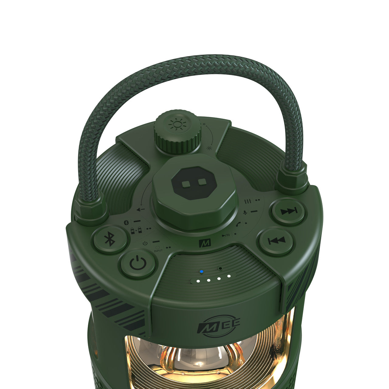 Image of lightSPKR Bluetooth Wireless Speaker with Camping Lantern.