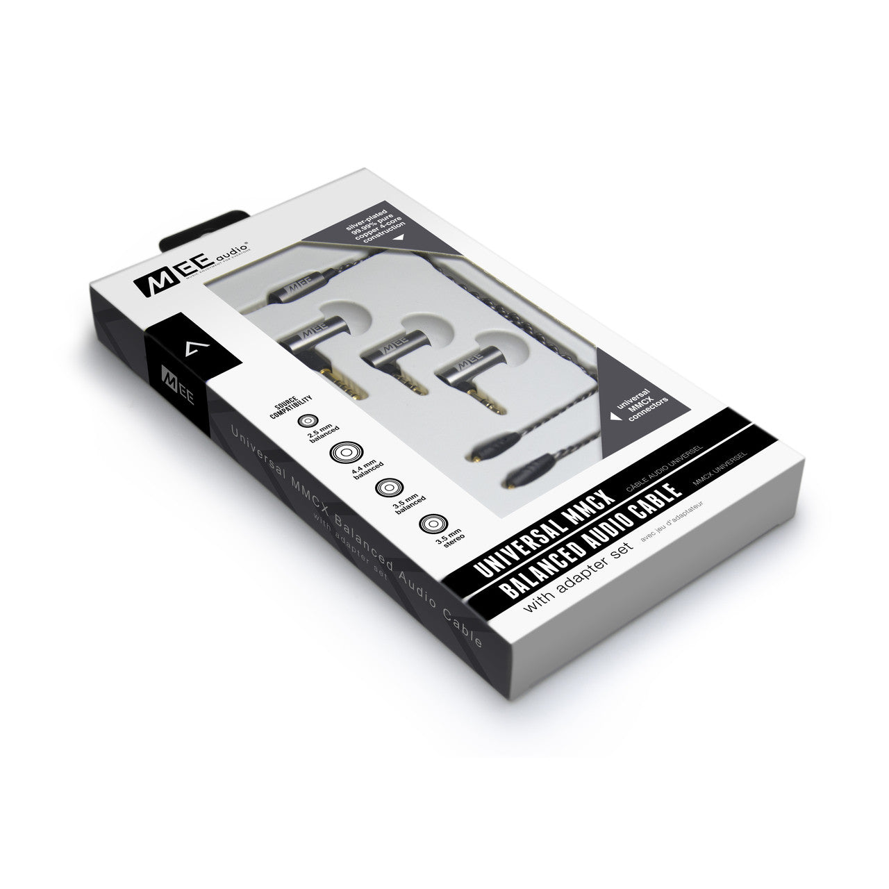 Image of Universal MMCX Balanced Audio Cable with Adapter Set.