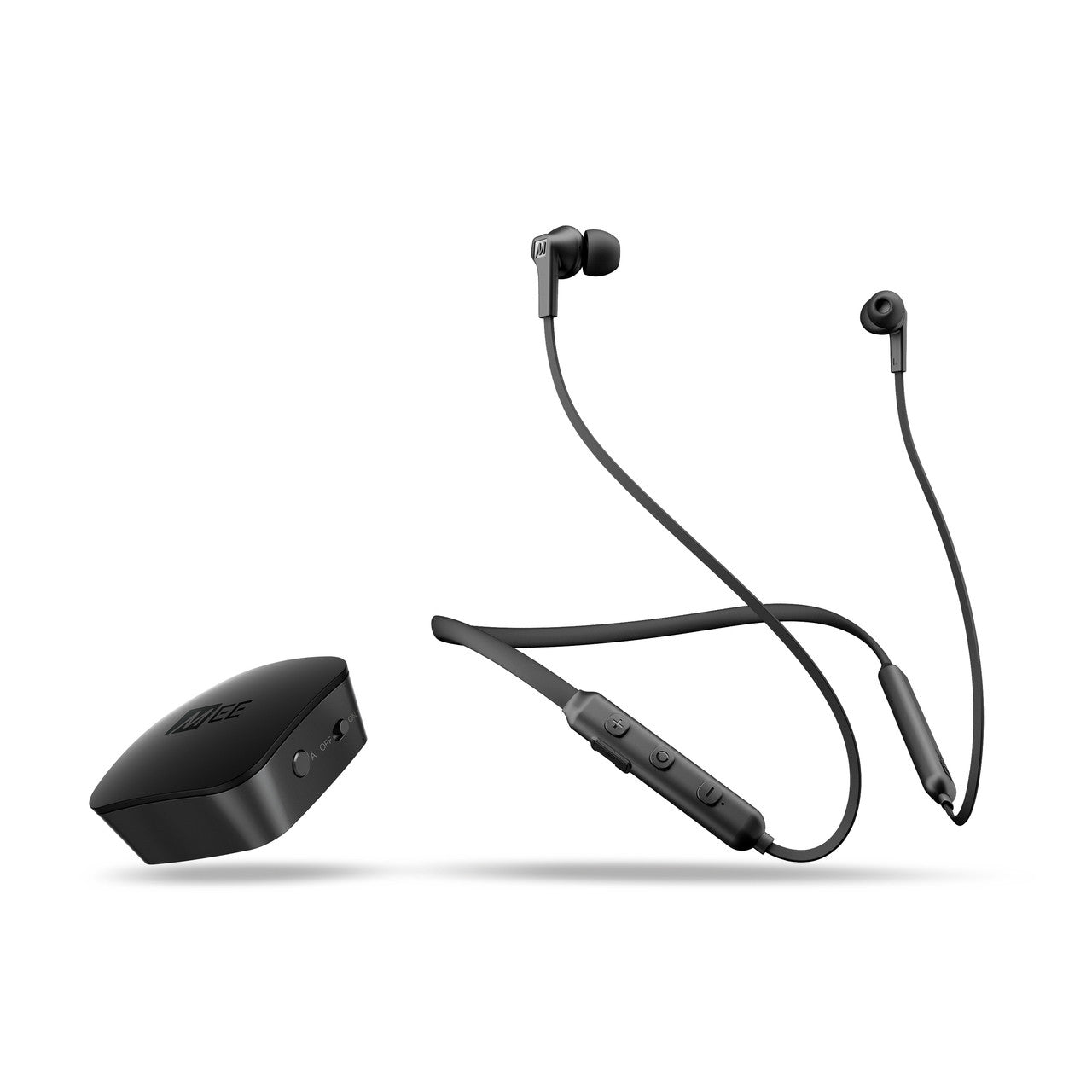 Image of Connect T1N1 Wireless Headphone System for TV - Includes Bluetooth Transmitter and Neckband Headphones.