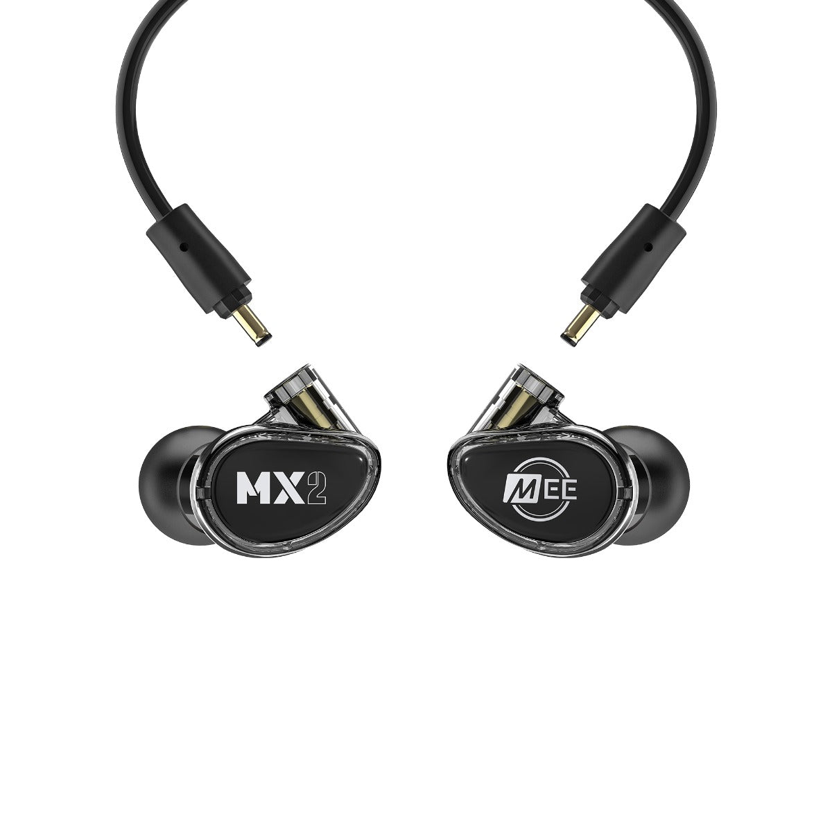 Image of Black MX2 PRO with audio cable connectors