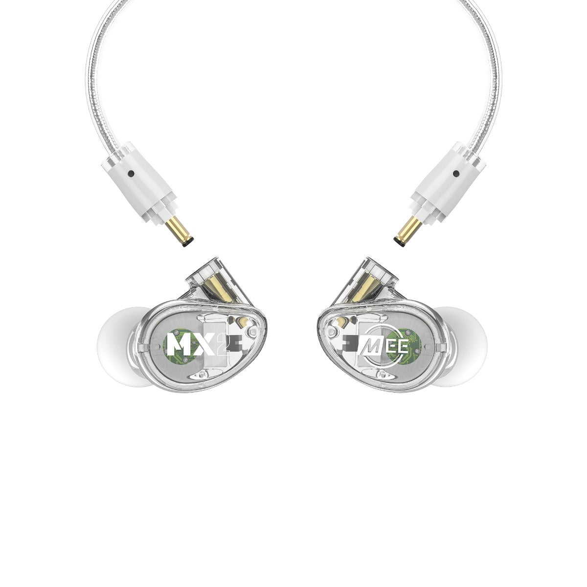 Image of Clear MX2 PRO with audio cable connectors