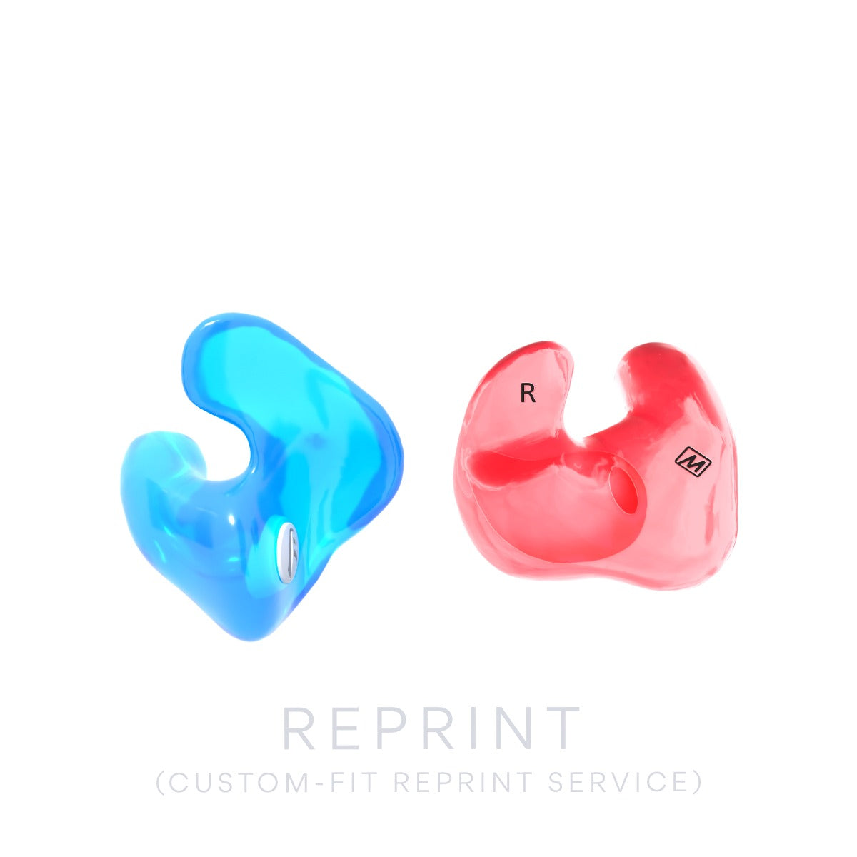Image of Custom-Fit Earplug / Eartip Reprint Service.
