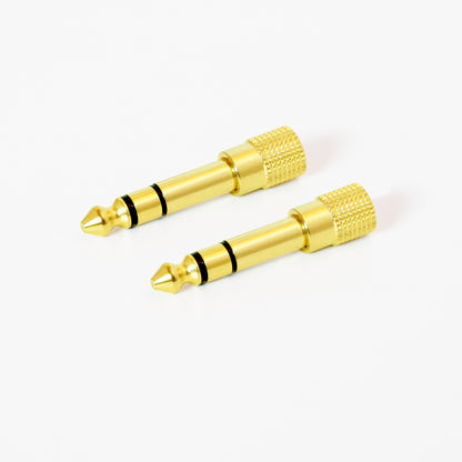 1/4" (6.3 mm) Stereo Audio Adapter