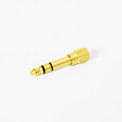 1/4" (6.3 mm) Stereo Audio Adapter