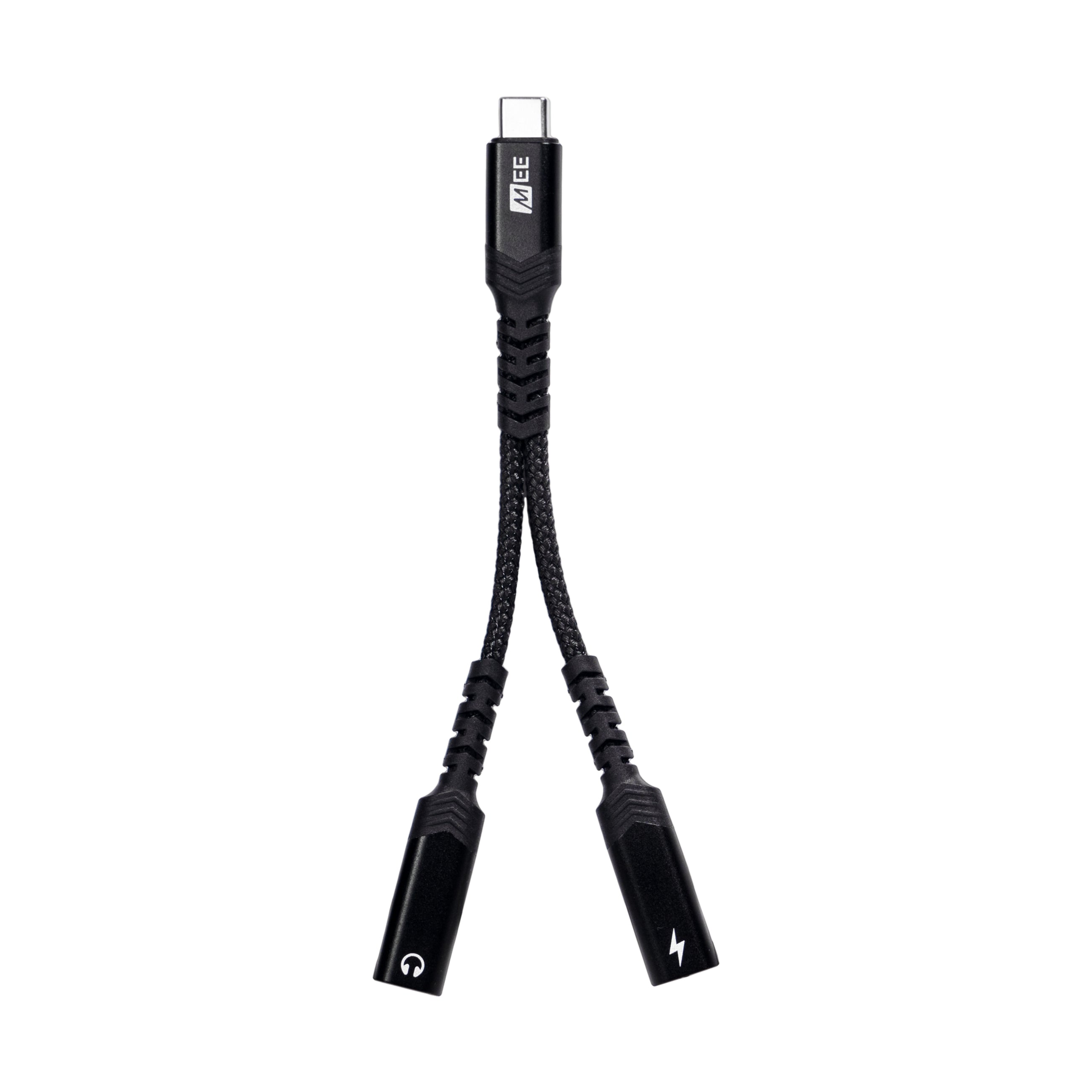 USB-C Audio & Charging Splitter: Use USB Headphones While Charging Your Device