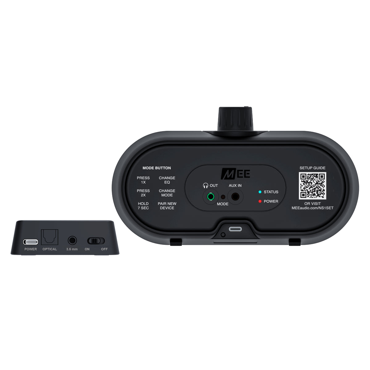 NearSound Portable Wireless TV Speaker with Audio Streamer