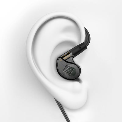 M6 Single Side In Ear Earbud with Memory Wire Earhook (Bulk Packaging)