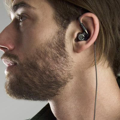 M6 Single Side In Ear Earbud with Memory Wire Earhook (Bulk Packaging)