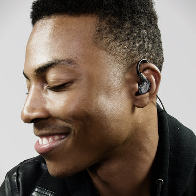 M6 Single Side In Ear Earbud with Memory Wire Earhook (Bulk Packaging)