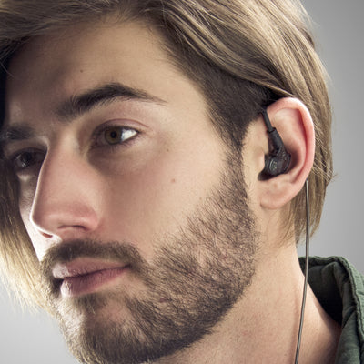 M6 Single Side In Ear Earbud with Memory Wire Earhook (Bulk Packaging)
