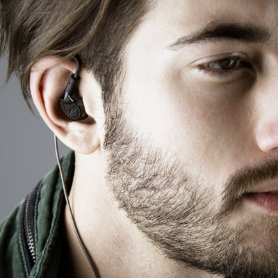 M6 Single Side In Ear Earbud with Memory Wire Earhook (Bulk Packaging)