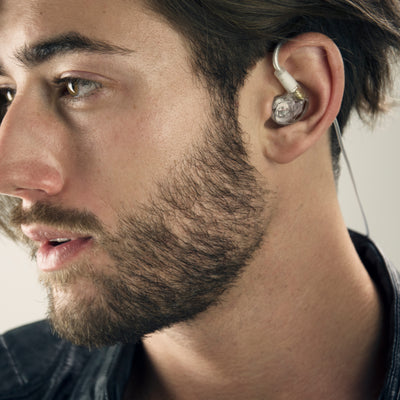 M6 Single Side In Ear Earbud with Memory Wire Earhook (Bulk Packaging)