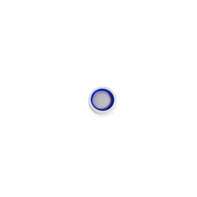 Back side of a 15 dB Ear filter against a white background.