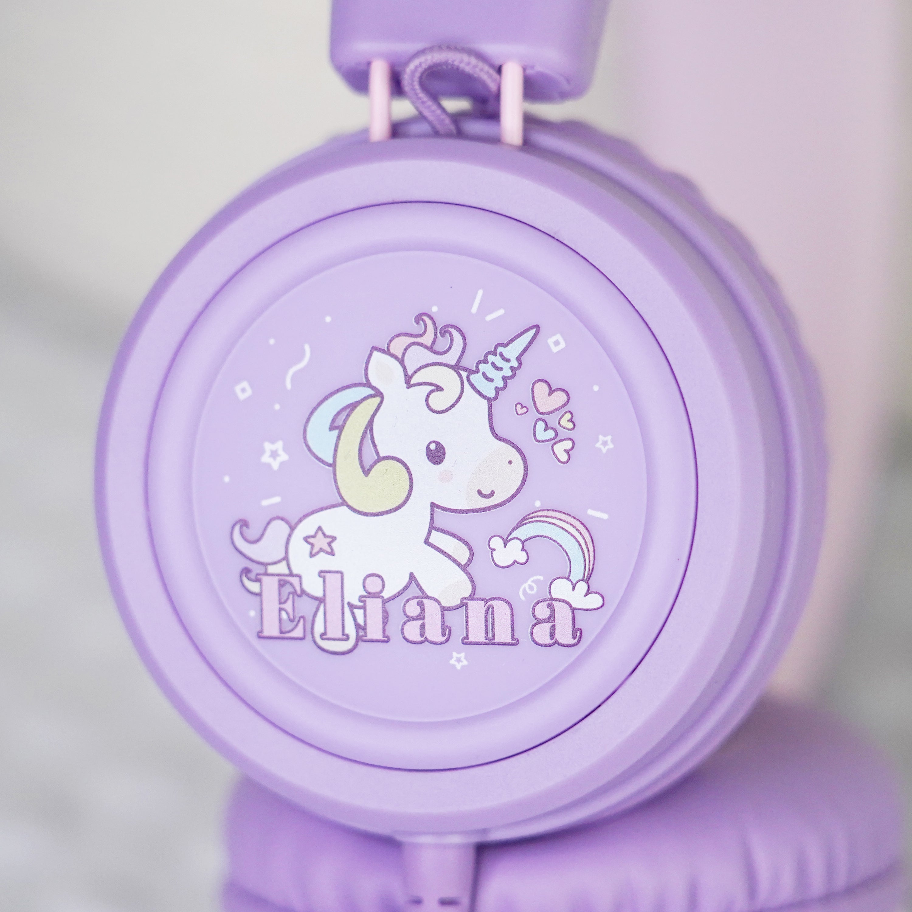 Design Your Own: Custom KidJamz KJ55 Safe Listening Headphones for Kids with Headset & Color Graphics [3.5mm Plug]