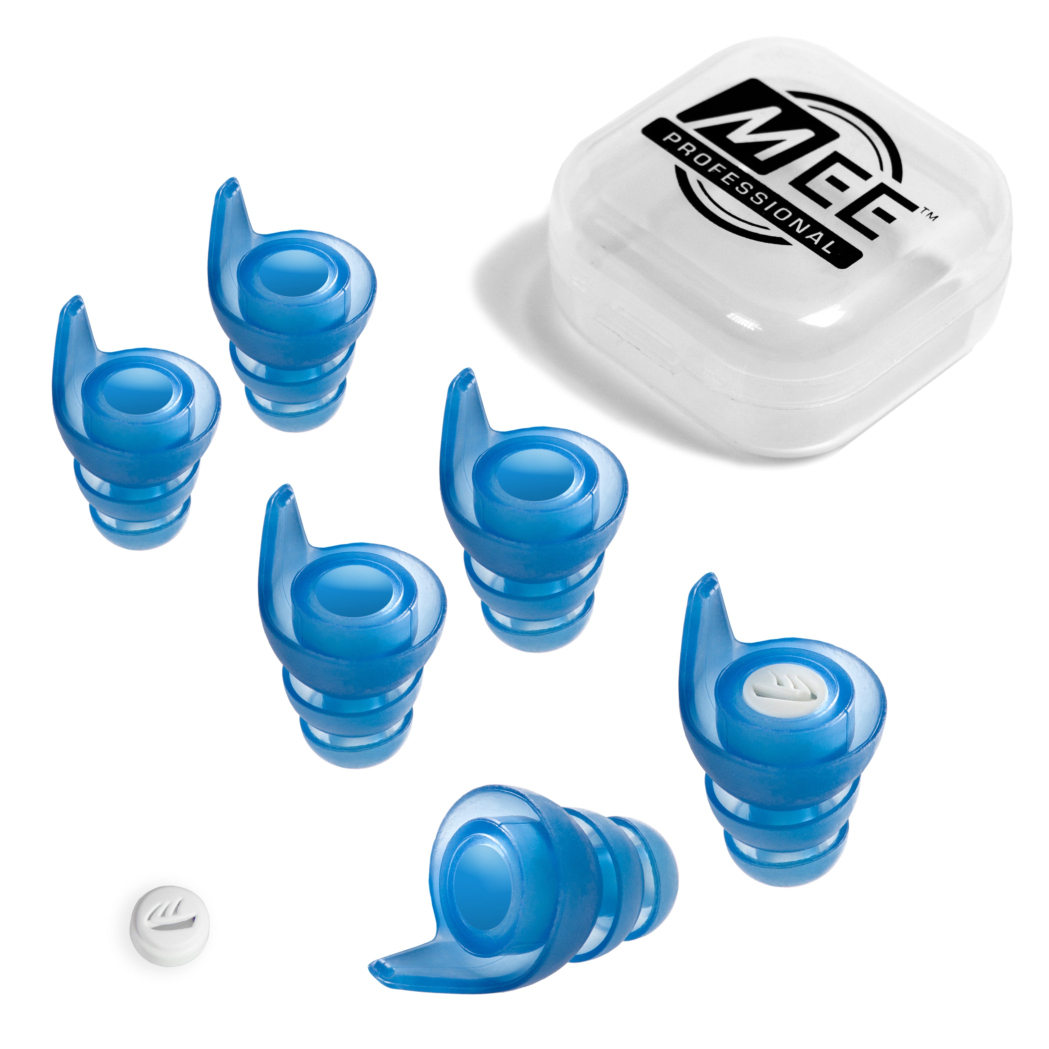 Universal High Fidelity Filtered Earplugs (Includes 3 Sizes - S/M/L)