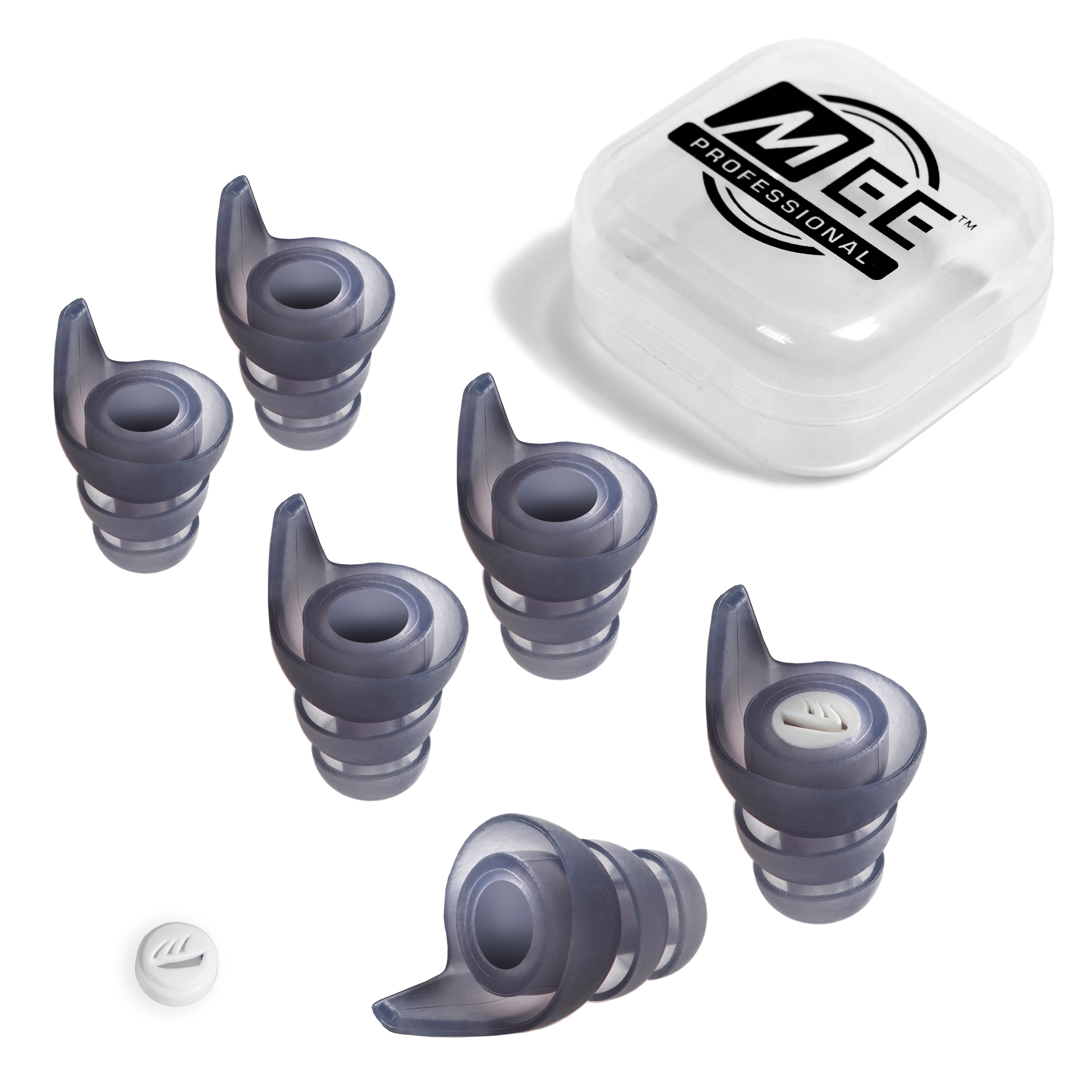 Universal High Fidelity Filtered Earplugs (Includes 3 Sizes - S/M/L)