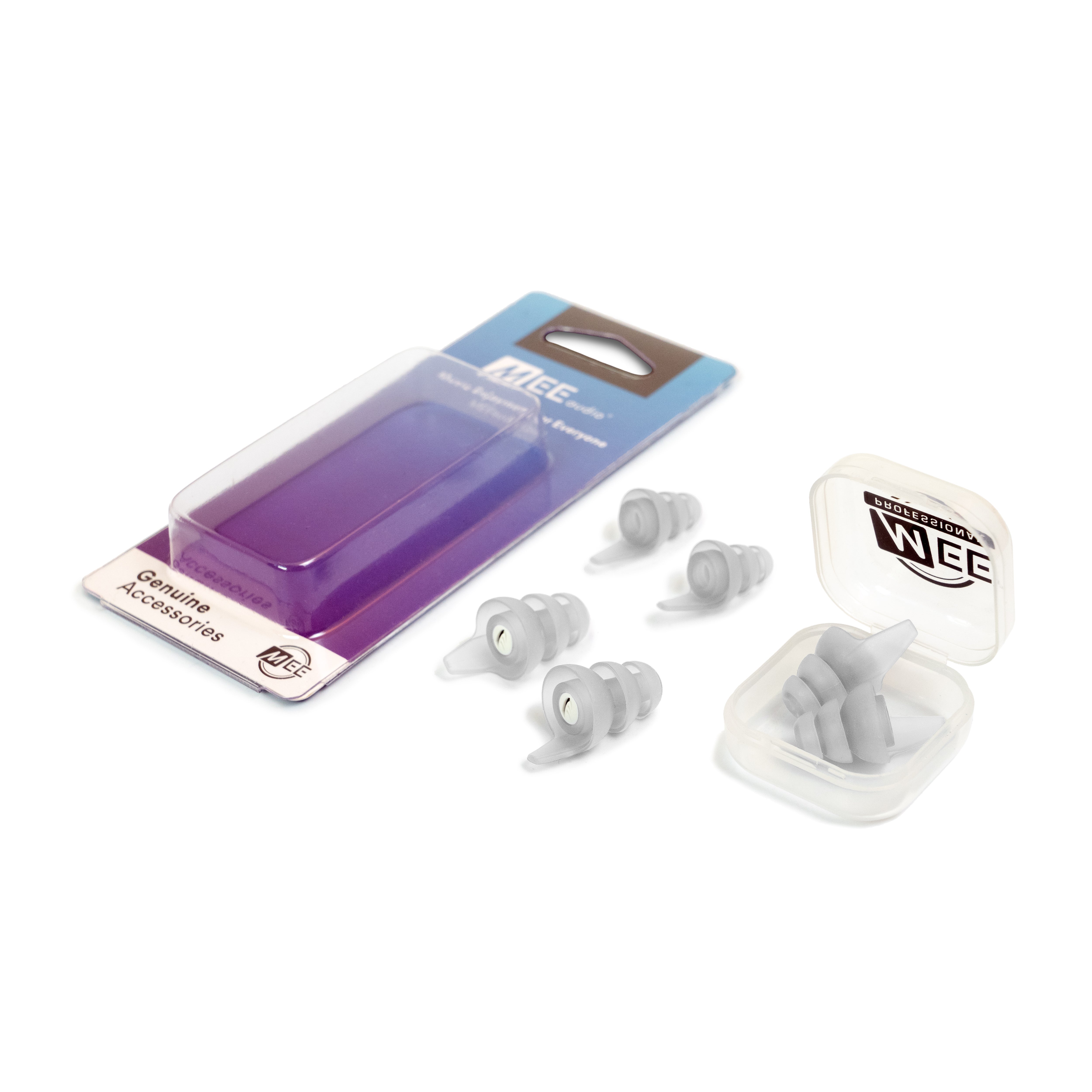 Universal High Fidelity Filtered Earplugs (Includes 3 Sizes - S/M/L)