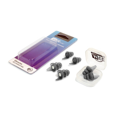 Set of Smoke Universal-Fit High Fidelity Earplugs with Interchangeable filters and case