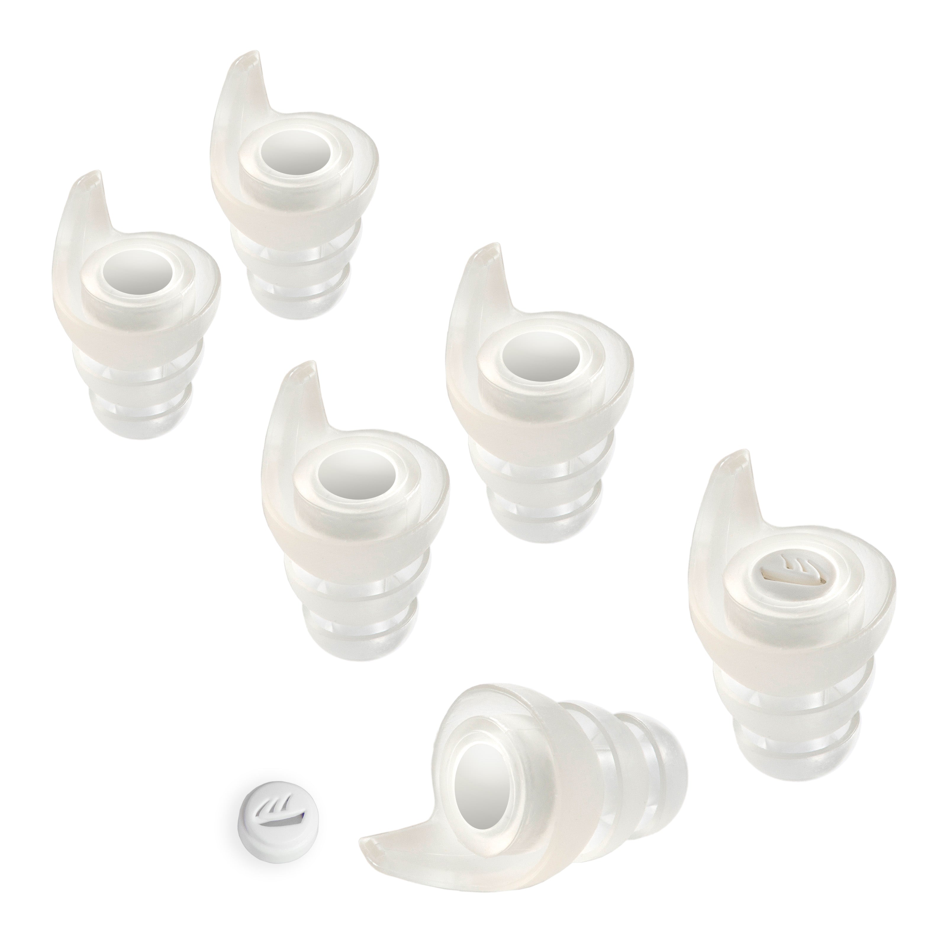 Universal High Fidelity Earplugs with Interchangeable Filters (Set of 3)