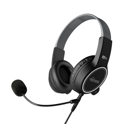 Image of KidJamz KJ35 Safe Listening Headset for Kids with Boom Microphone.