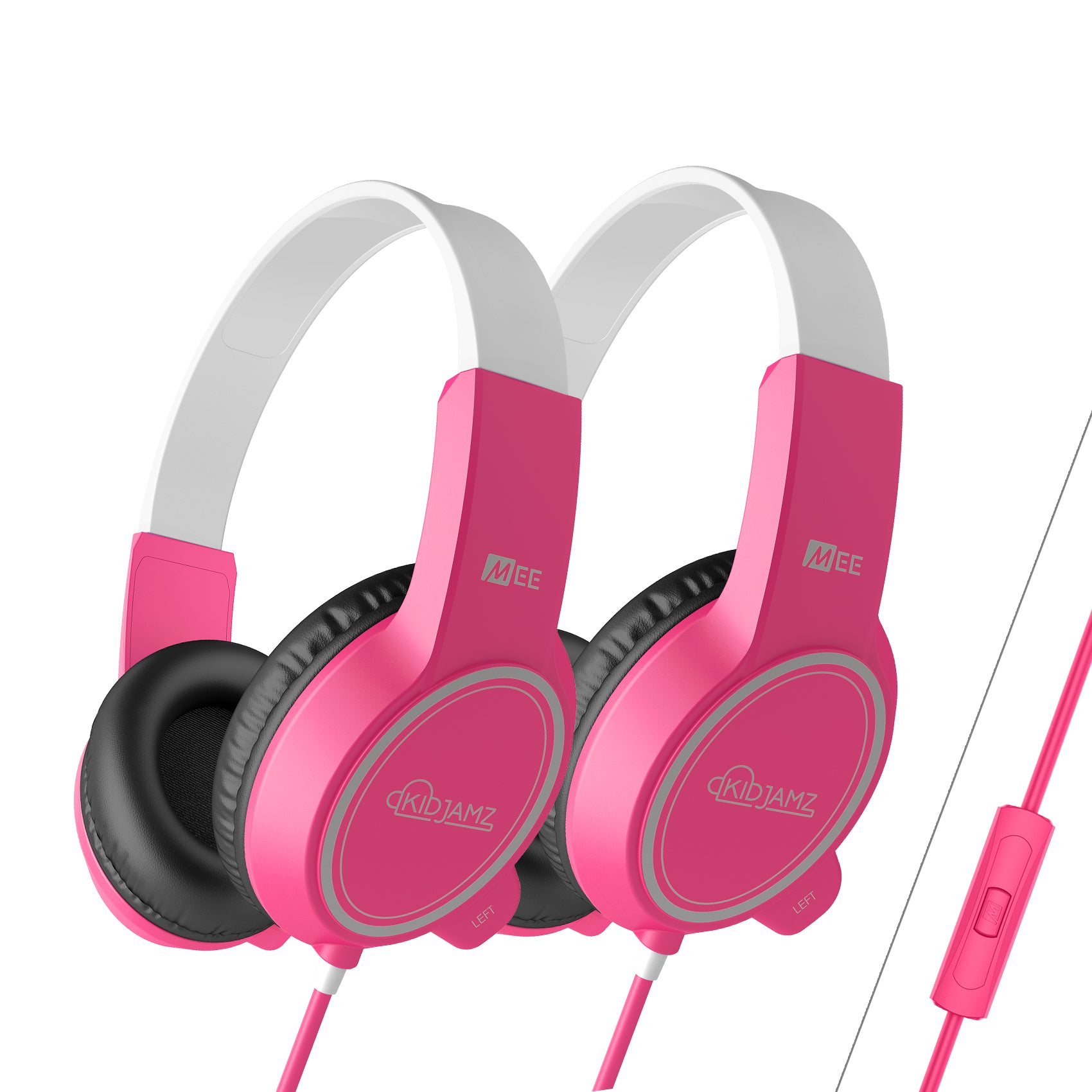 KidJamz KJ35 Safe Listening Headphones for Kids with Inline Microphone [3.5mm Plug]