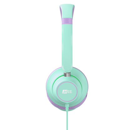 Image of KidJamz KJ45 Safe Listening Headphones for Kids with Inline Microphone.