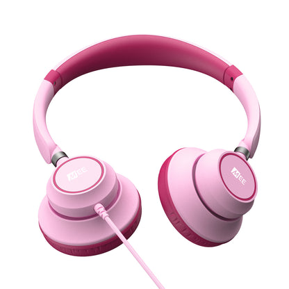 Image of KidJamz KJ45 Safe Listening Headphones for Kids with Inline Microphone.