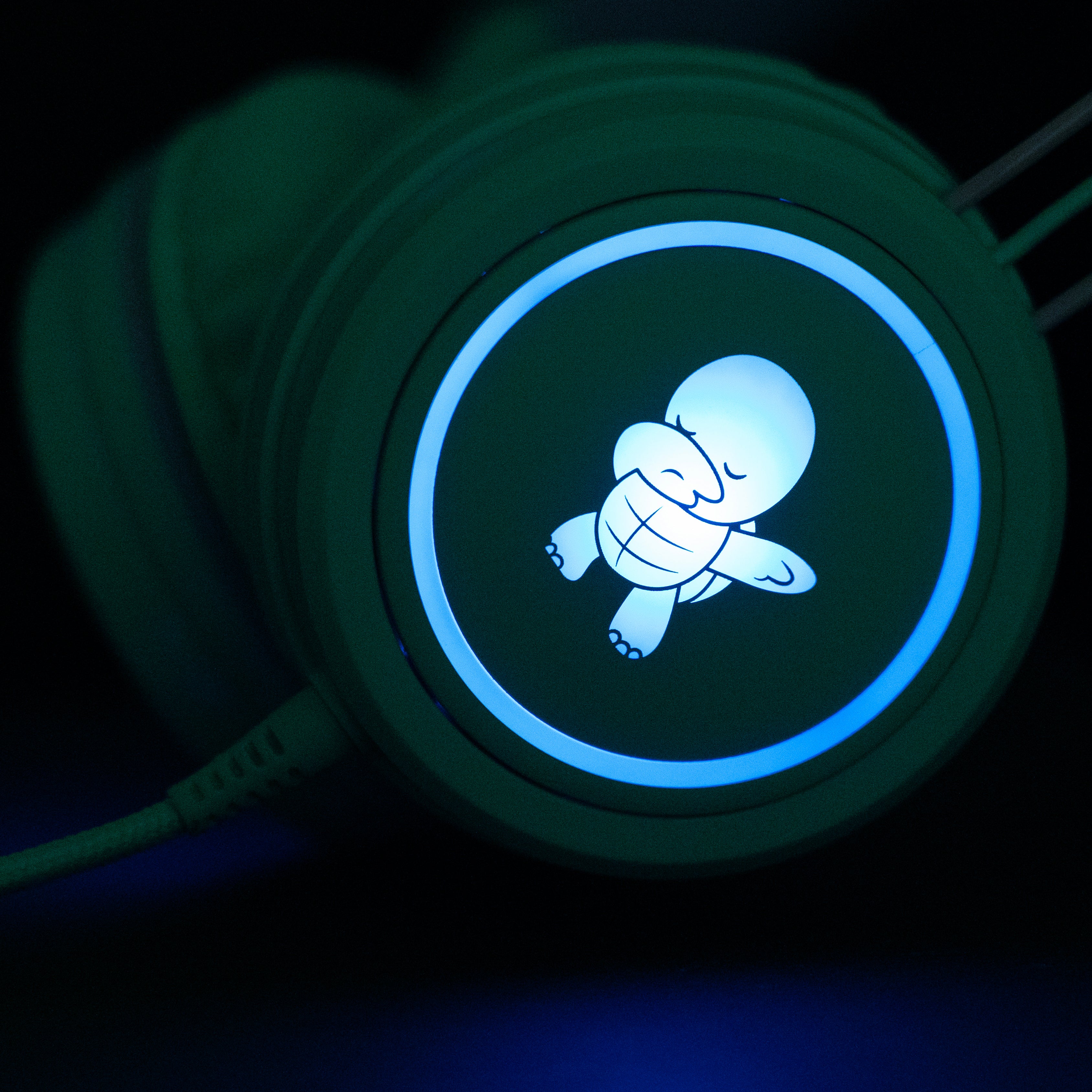 Image of Custom KidJamz KJ55 Safe Listening USB-C Headphones for Kids with LED Lights
