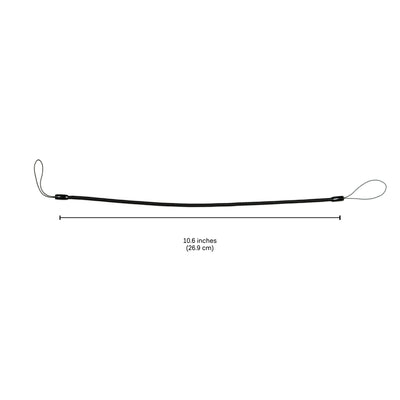 Black lanyard dimensions