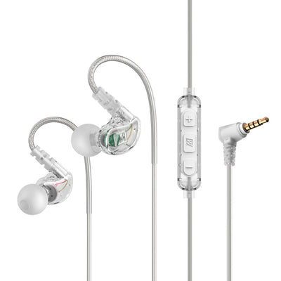 Image of M6 In-Ear Sports Headphones with Memory Wire and Headset (3.5mm Plug).