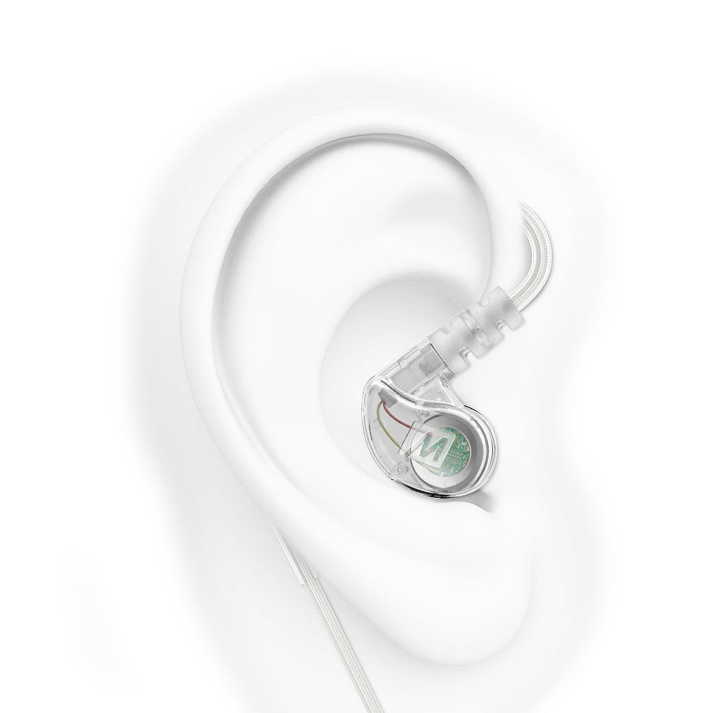 Image of M6 In-Ear Sports Headphones with Memory Wire and Headset (3.5mm Plug).