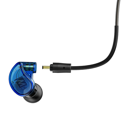 Image of Blue M6 PRO Noise-Isolating Musician’s In-Ear Monitor with black cable.
