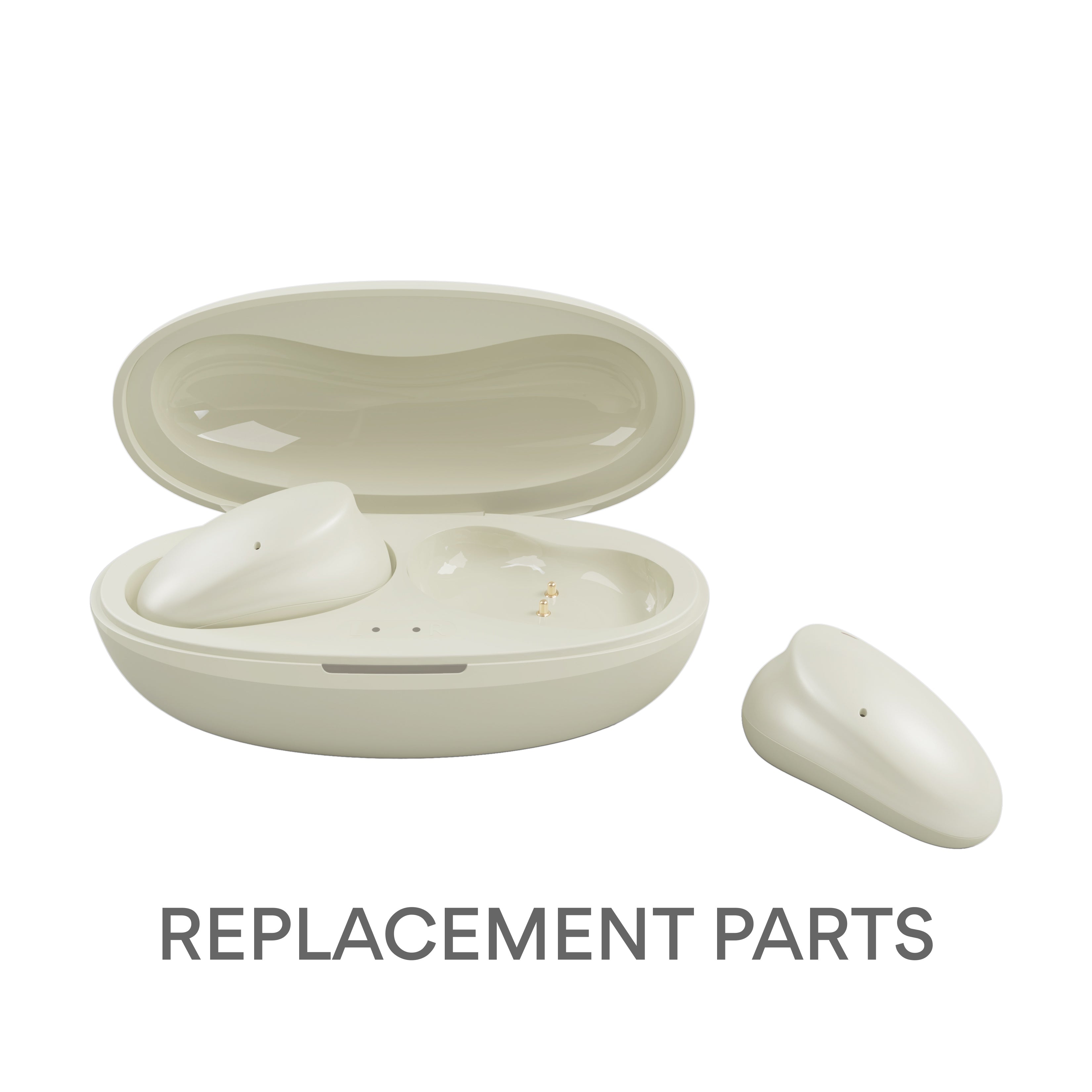 Image of Replacement Parts for Pebbles True Wireless Earbuds in Sandstone 