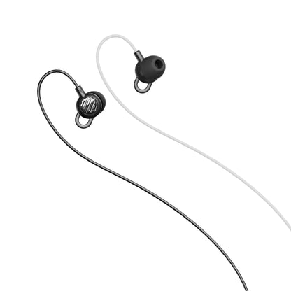MEE audio SleepTones 3.5mm Wired Sleeping Earbuds for Side Sleepers With Lightweight Low-Profile Silicone Earpieces for a Comfortable Fit, Built-In Mic, & Volume Controls (3.5mm Plug)